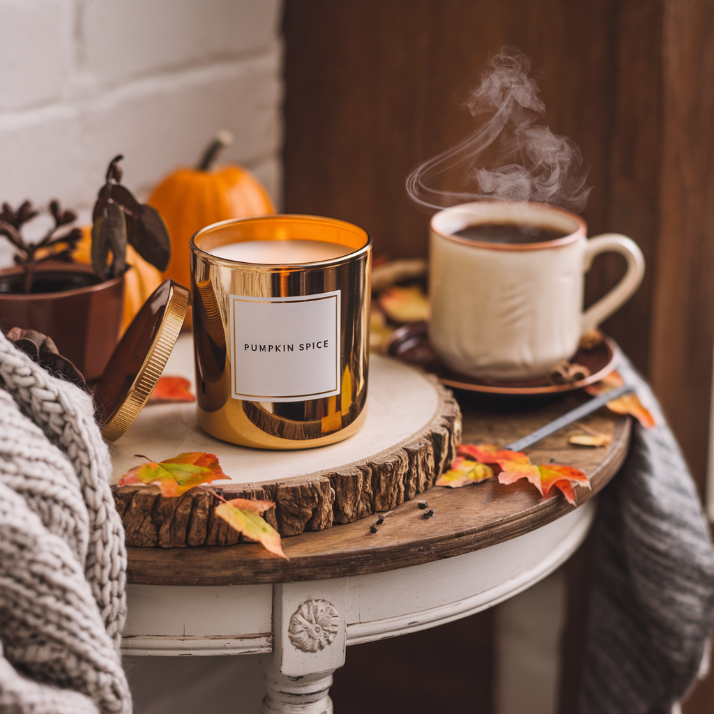 Pumpkin Spice Wickless Candle