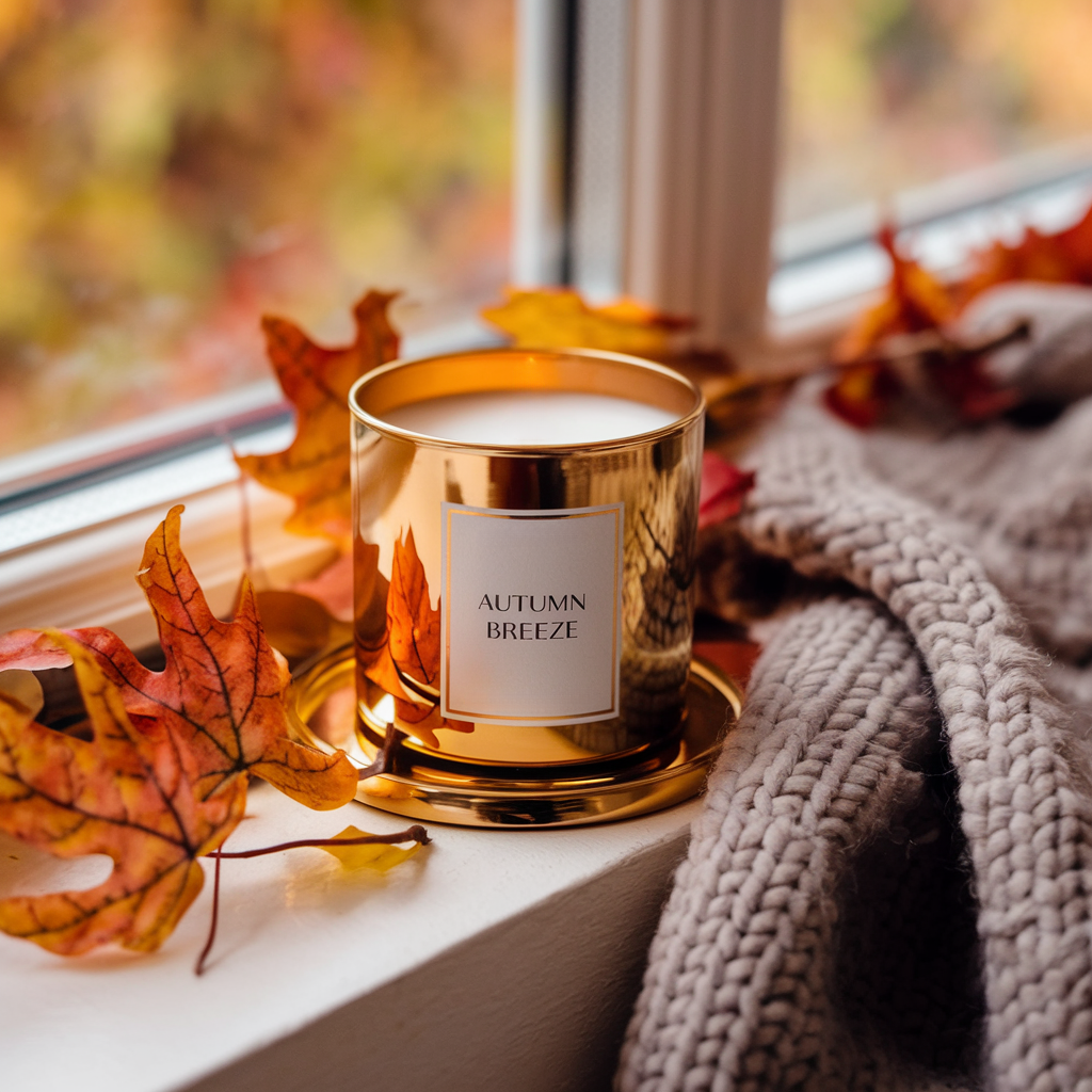 Autumn Breeze Wickless Candle