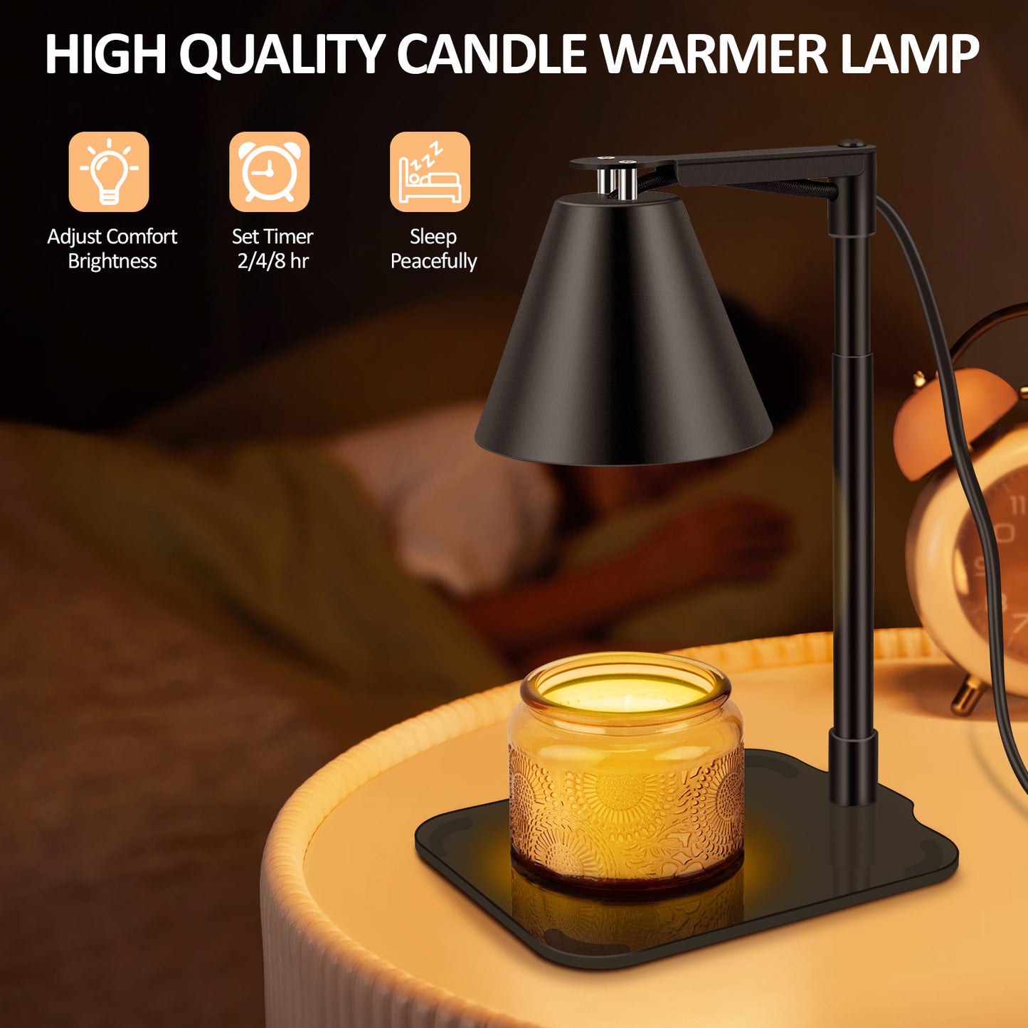 Candle Warmer Lamp With Timer