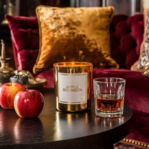 Apple Bourbon Wickless Candle